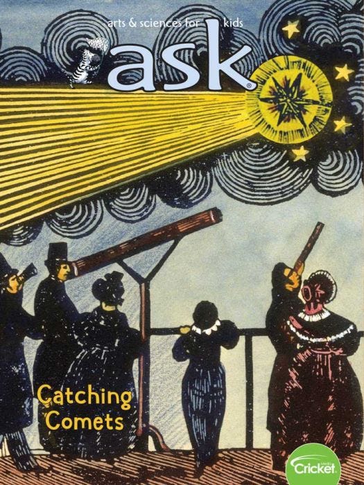 ASK Magazine May 2020: Catching Comets for Kids 6-9