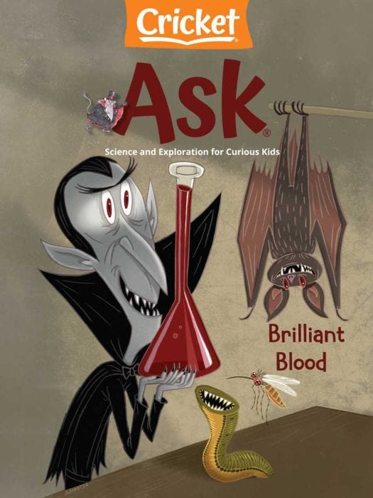 ASK Magazine October 2024: Brilliant Blood for Kids 6-9