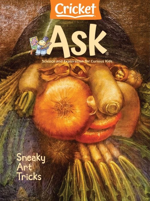 ASK Magazine November 2020: Sneaky Art Tricks for Kids 6-9