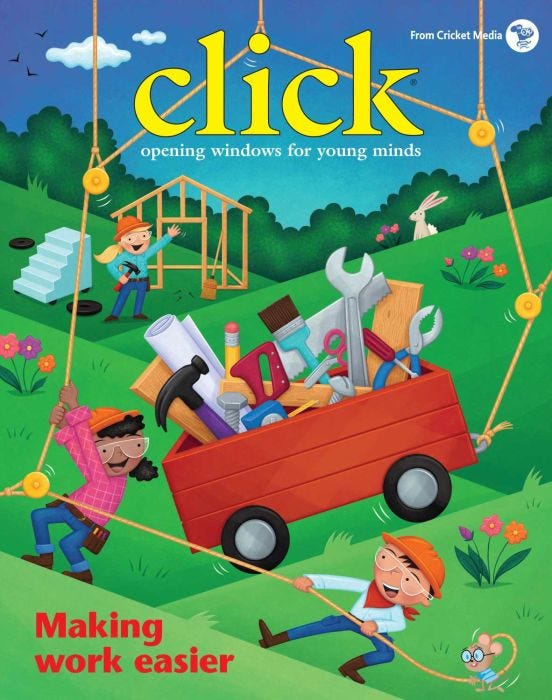 CLICK Magazine April 2018: Making Work Easier for Kids 3-6