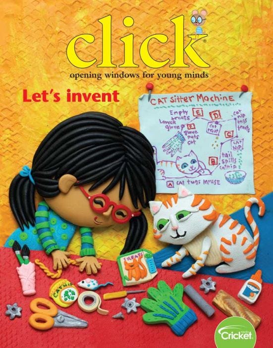 CLICK Magazine February 2019: Let's Invent for Kids 3-6