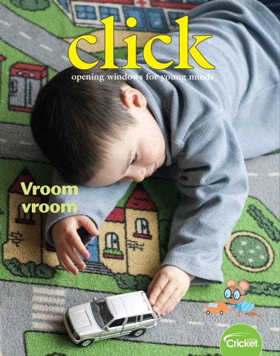 CLICK Magazine May 2020: Vroom Vroom for Kids 3-6