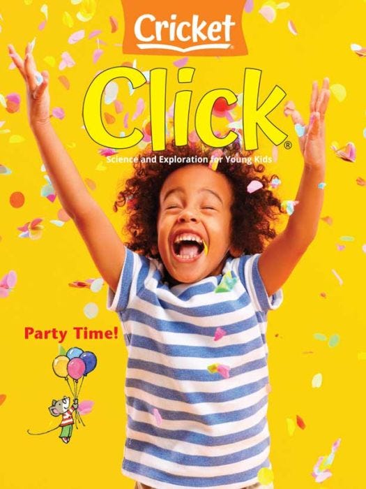 CLICK Magazine November 2023: Party Time for Kids 3-6