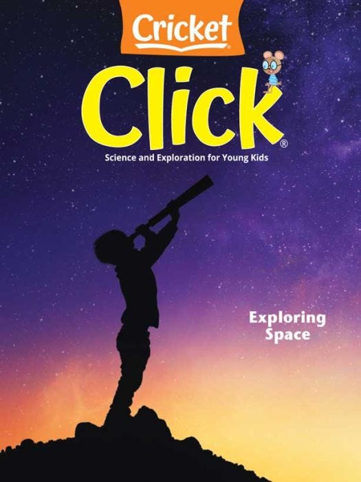 CLICK Magazine November 2022: Exploring Space for Kids 3-6