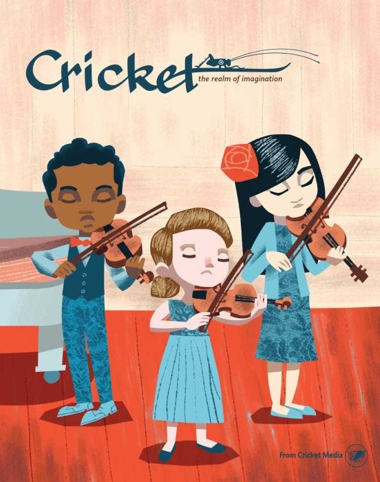 CRICKET Magazine April 2018 for Kids 9-14