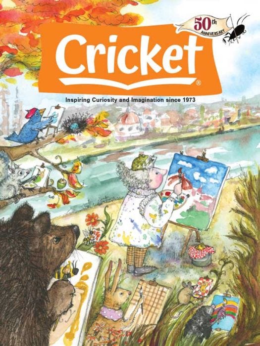 CRICKET Magazine February 2023 for Kids 9-14