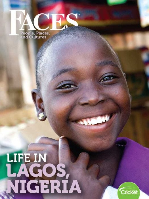 FACES Magazine November 2019: Life in Lagos, Nigeria for Kids 9-14