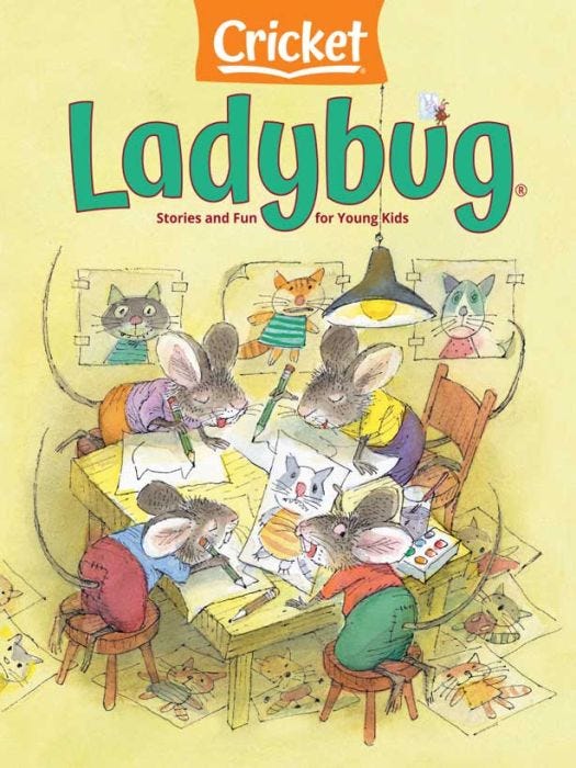 LADYBUG Magazine February 2023 for Kids 3-6