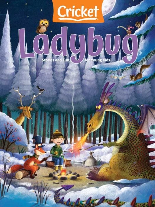 LADYBUG Magazine January 2023 for Kids 3-6