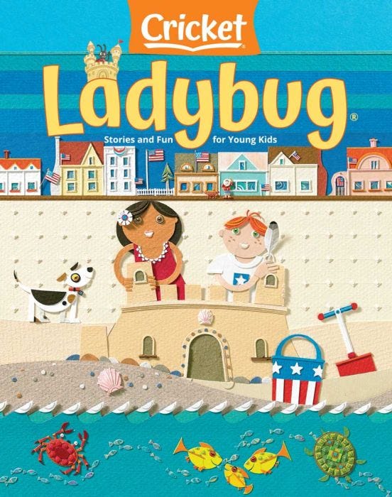 LADYBUG Magazine July-August 2021 for Kids 3-6