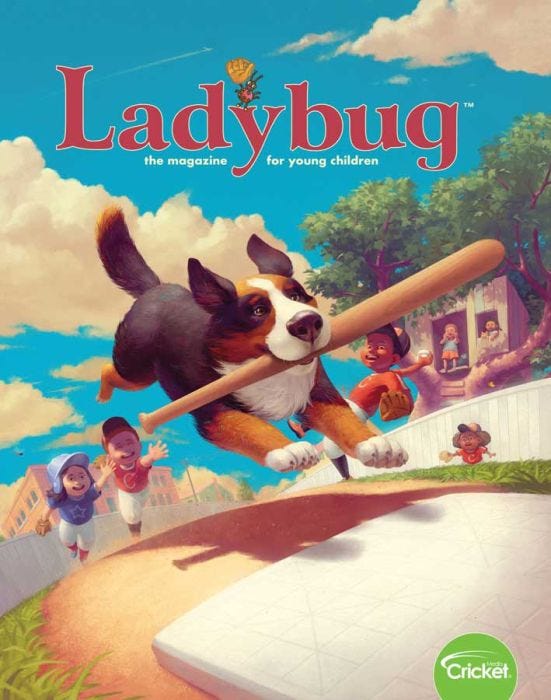 LADYBUG Magazine July-August 2019 for Kids 3-6