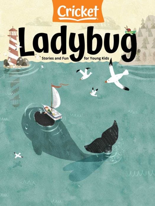 LADYBUG Magazine July-August 2022 for Kids 3-6