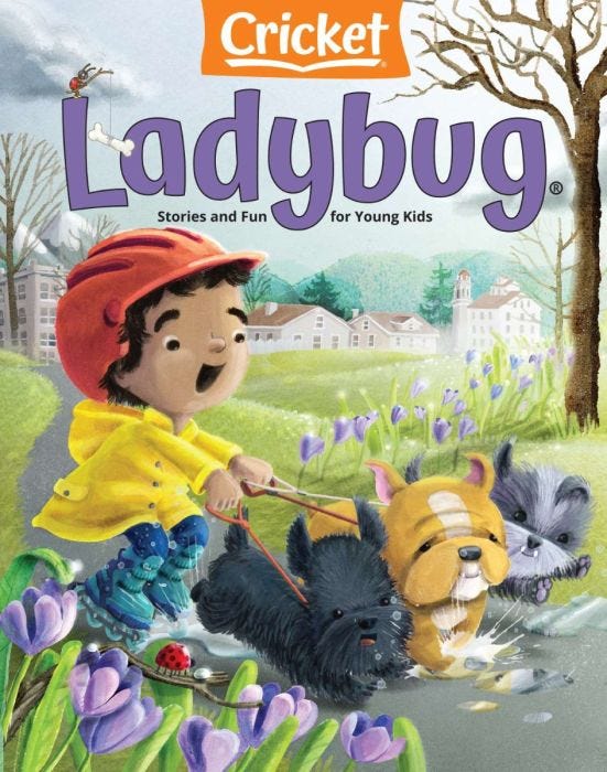LADYBUG Magazines March 2021 for Kids 3-6
