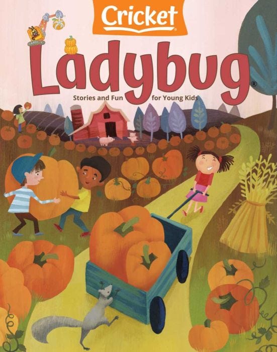 LADYBUG Magazine October 2021 for Kids 3-6