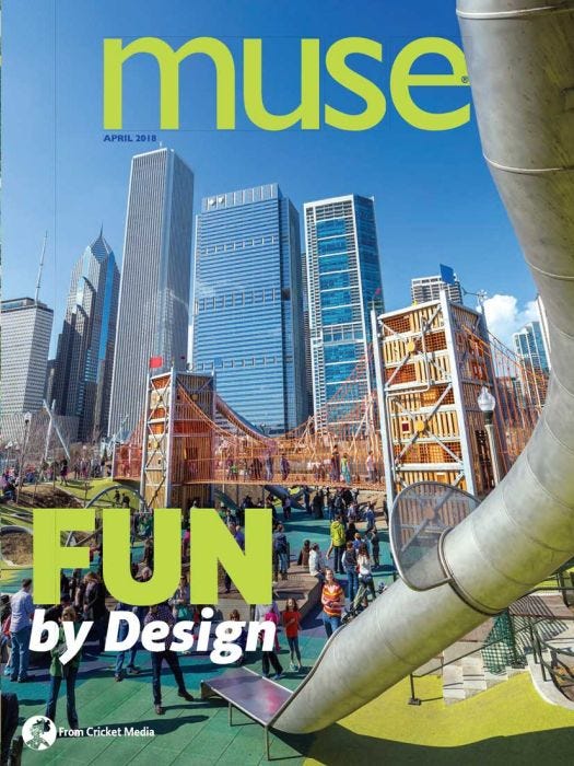 MUSE Magazine April 2018: Fun By Design for Kids 9-14