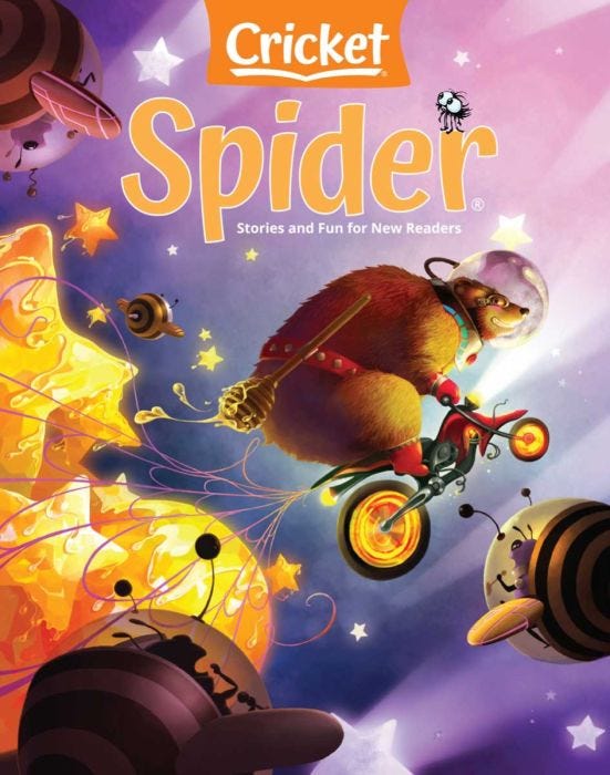 SPIDER Magazine March 2022 for Kids 6-9