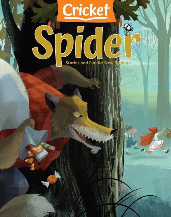 SPIDER Magazine October 2021 for Kids 6-9