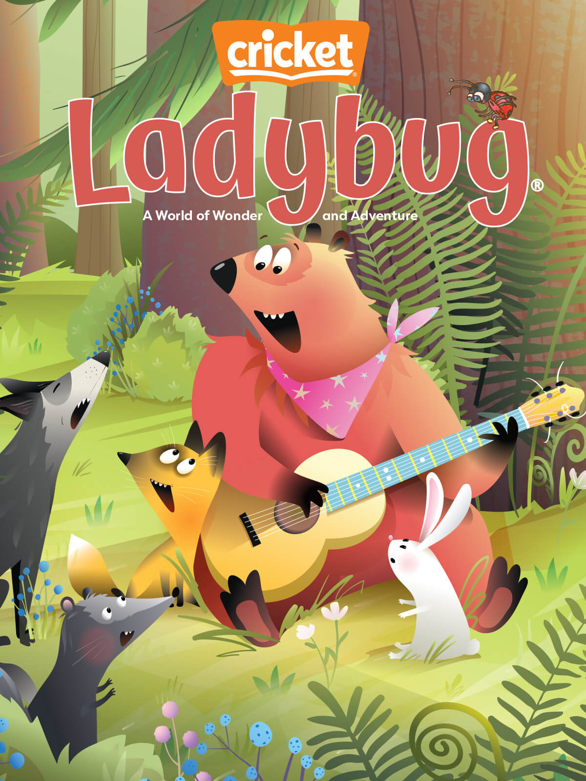LADYBUG Magazine July-August 2026 for Kids 3-6