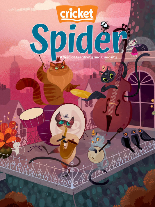 SPIDER Magazine July-August 2026 for Kids 6-9