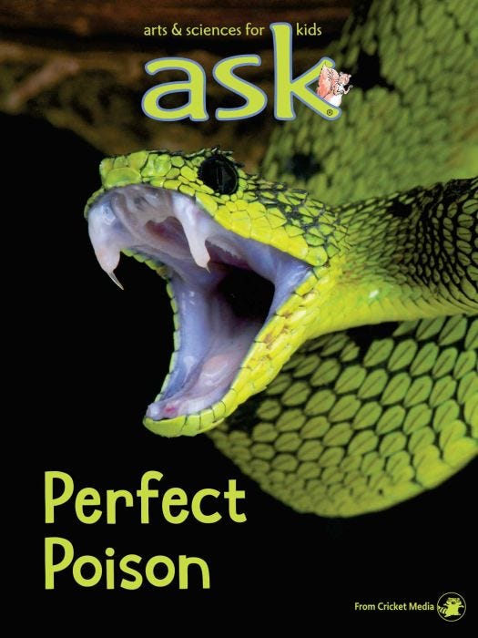 ASK Magazine April 2018: Perfect Poison for Kids 6-9