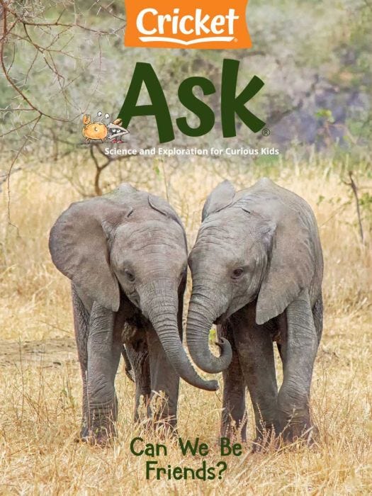 ASK Magazine February 2022: Can We Be Friends? for Kids 6-9