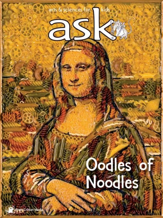 ASK Magazine January 2018: Oodles of Noodles for Kids 6-9