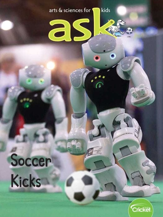 ASK Magazine July 2019: Soccer Kicks for Kids 6-9