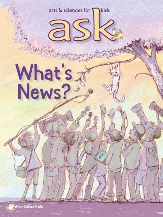 ASK Magazine March 2018: What's News? for Kids 6-9