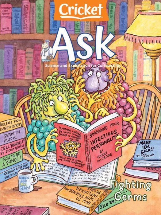 ASK Magazine March 2022: Fighting Germs for Kids 6-9
