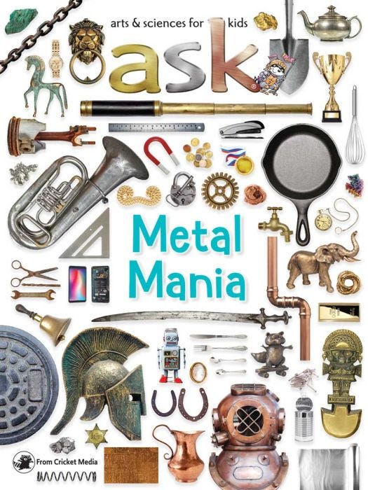 ASK Magazine May 2018: Metal Mania for Kids 6-9