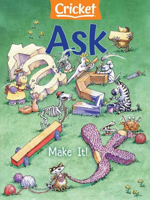 ASK Magazine November 2024: Make It! for Kids 6-9