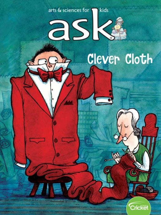 ASK Magazine September 2019: Clever Cloth for Kids 6-9