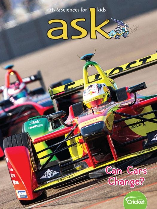 ASK Magazine September 2020: Can Cars Change? for Kids 6-9