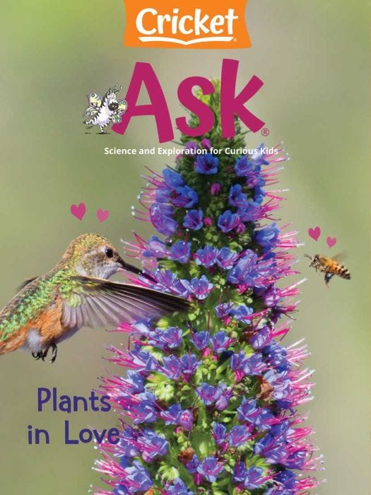 ASK Magazine September 2021: Plants in Love for Kids 6-9