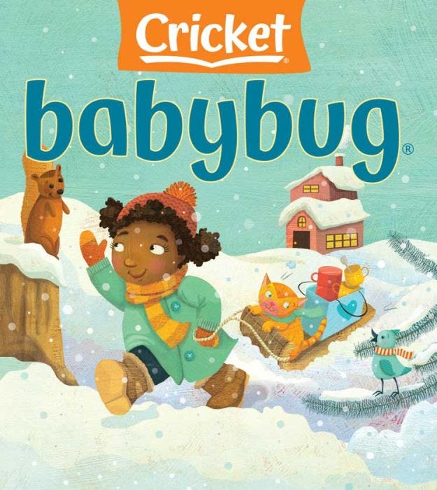 BABYBUG Magazine January 2023 for Kids 0-3