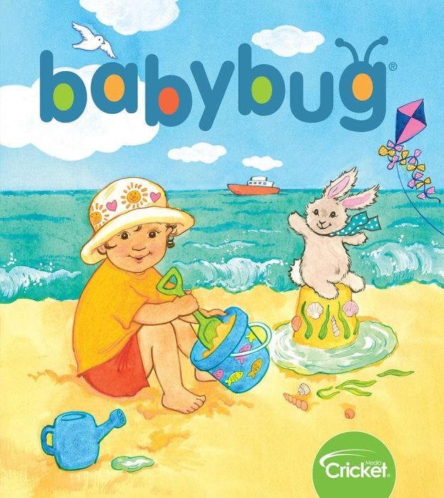 BABYBUG Magazine July-August 2020 for Kids 0-3