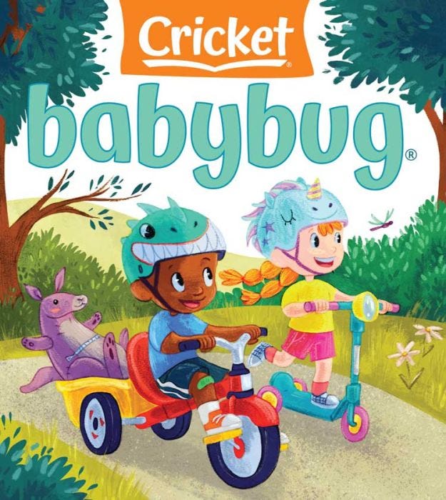 BABYBUG Magazine July-August 2023 for Kids 0-3