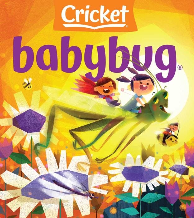 BABYBUG Magazine May-June 2021 for Kids 0-3
