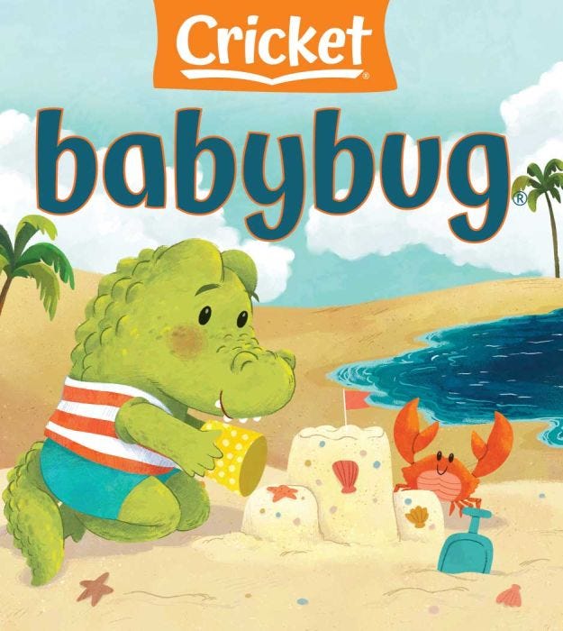 BABYBUG Magazine July-August 2022 for Kids 0-3