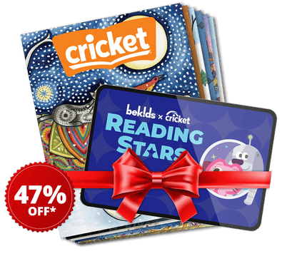 CRICKET Magazine + Reading Stars App for Kids Ages 9-14