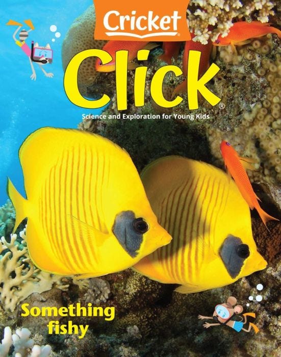 CLICK Magazine November 2020: Something Fishy for Kids 3-6