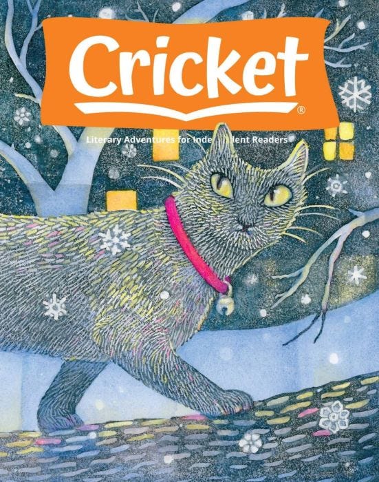 CRICKET Magazine November-December 2020 for Kids 9-14