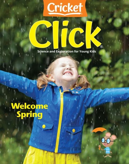 CLICK Magazine April 2021: Welcome Spring for Kids 3-6
