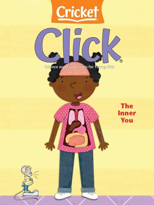 CLICK Magazine April 2023: The Inner You for Kids 3-6