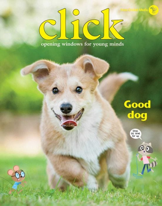 CLICK Magazine January 2018: Good Dog for Kids 3-6