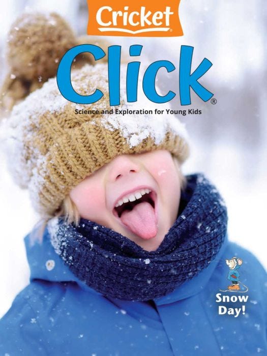 CLICK Magazine January 2025: Snow Day for Kids 3-6