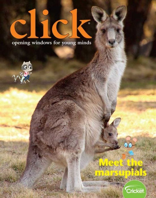 CLICK Magazine July 2019: Meet the Marsupials for Kids 3-6