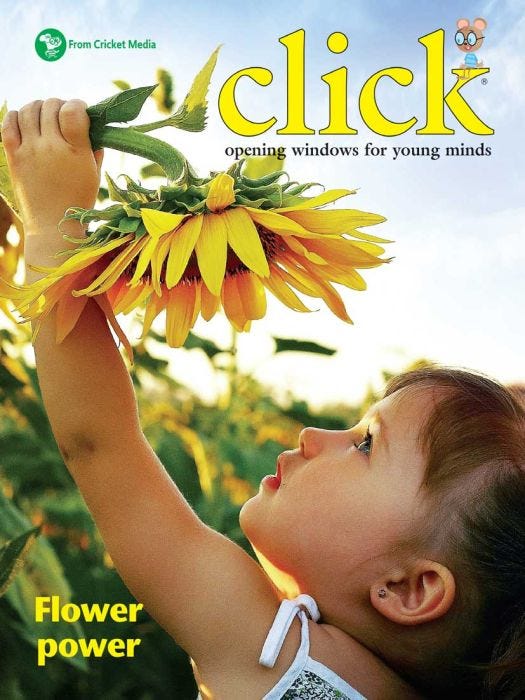 CLICK Magazine May 2018: Flower Power for Kids 3-6