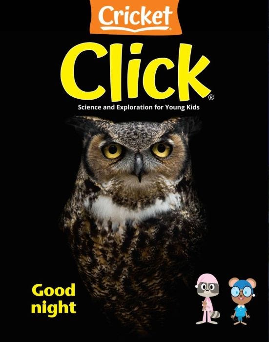 CLICK Magazine October 2020: Good Night for Kids 3-6
