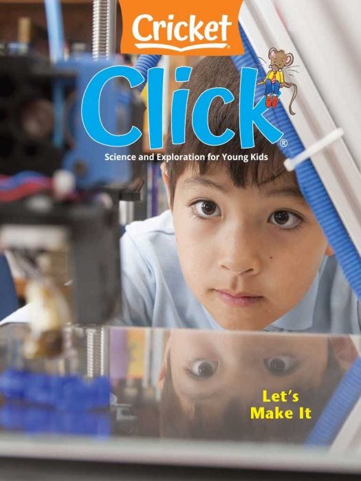 CLICK Magazine October 2023: Let's Make It for Kids 3-6